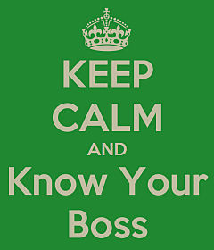 employed physician how to manage your boss keep calm meme opt